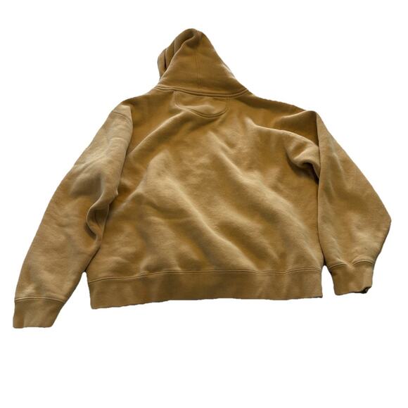 Vintage Gold Georgia Tech Yellow Jacket Logo Hoodie Sweatshirt Medium Read - Picture 7 of 7